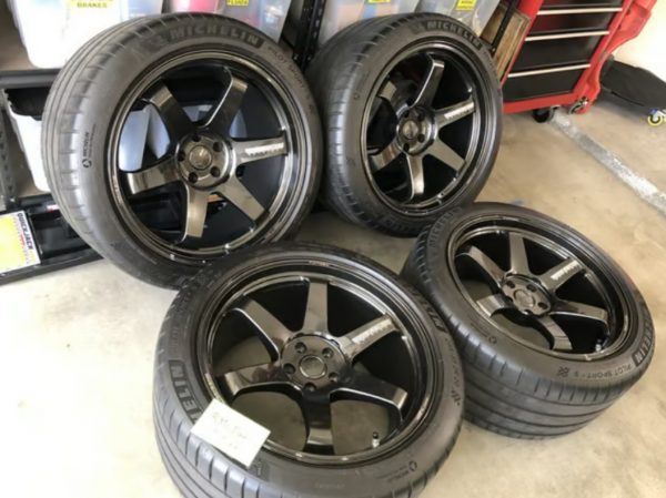 TE37 Ultra GTR Wheels size (Square setup)