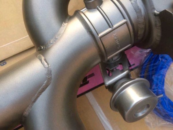 NISSAN GTR R-35 GT-R flap exhaust sport exhaust carbon - Image 5