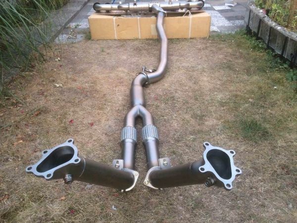 NISSAN GTR R-35 GT-R flap exhaust sport exhaust carbon - Image 2