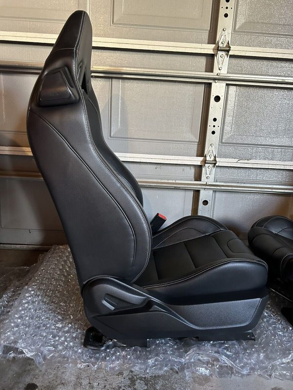 Mustang Oem Recaro Black Leather Seats 2015-2019 - Image 8