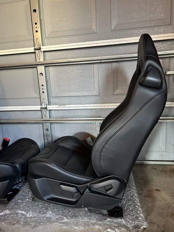 Mustang Oem Recaro Black Leather Seats 2015-2019 - Image 7