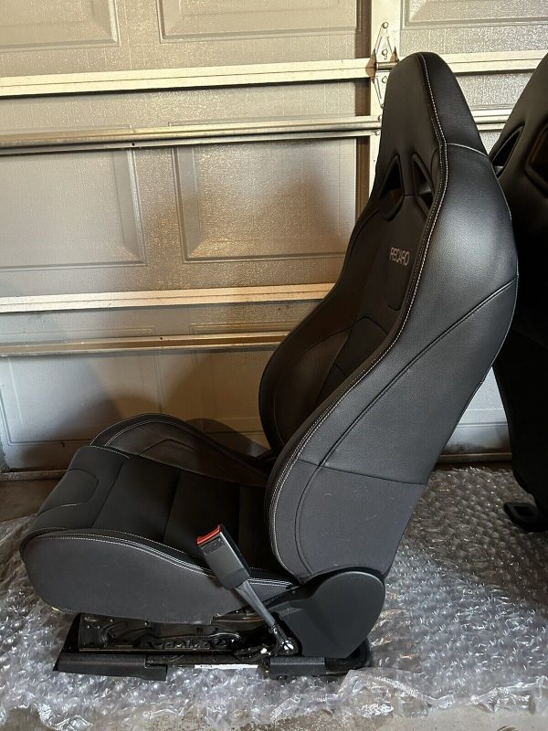 Mustang Oem Recaro Black Leather Seats 2015-2019 - Image 3