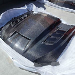 Carbon Fiber Hood Terminator Style for MUSTANG 2018-2022