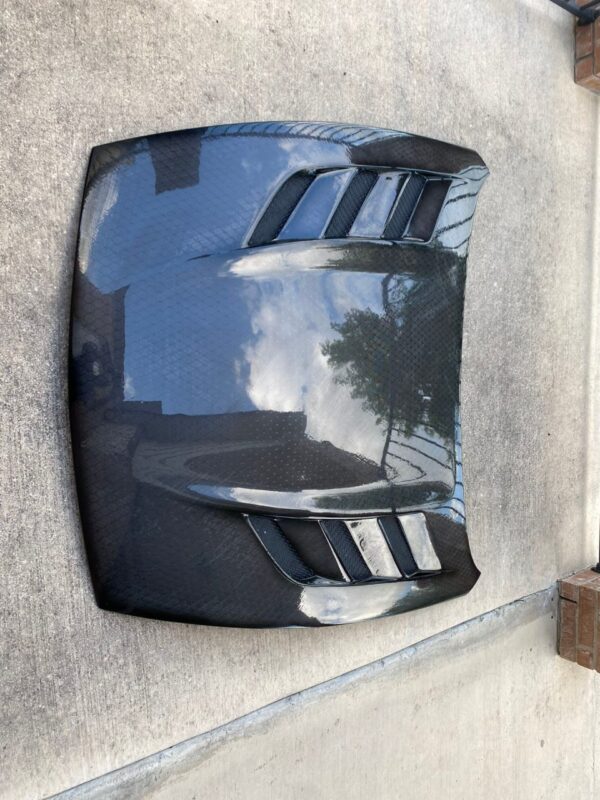 370z Carbon Fiber Honeycomb Hood - Image 3