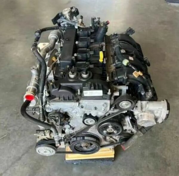 2017 Ford Mustang Ecoboost 2.3L Manual Engine Motor Assembly w/Turbo. - Image 2