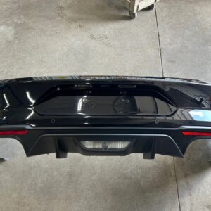 2018-2023 MUSTANG GT REAR BUMPER COMPLETE PARKING ASSIST BLACK