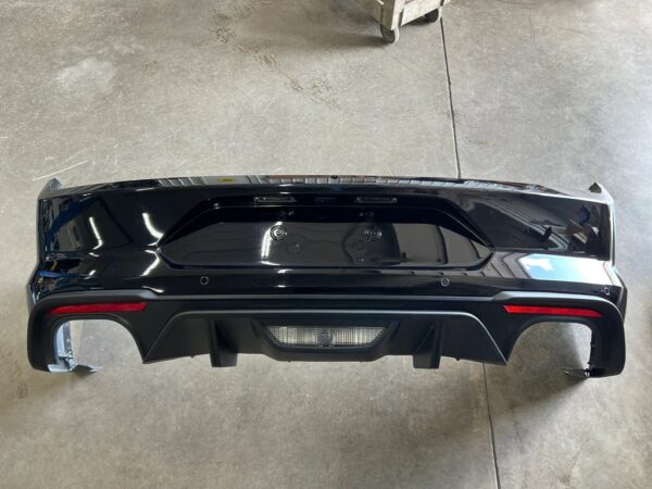 2018-2023 MUSTANG GT REAR BUMPER COMPLETE PARKING ASSIST BLACK