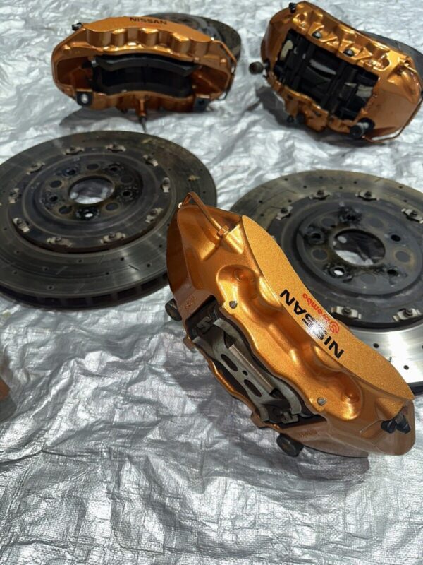 Nissan R35 Gt-R Front & Rear Brembo Brake Kit Eba 09+ - Image 5