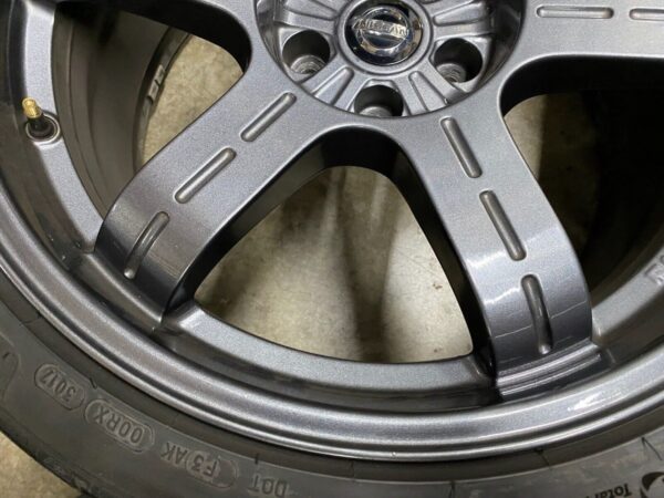 Genuine GTR R35 Black Edition Forged Rays OEM 20” Wheels Tires - Image 10