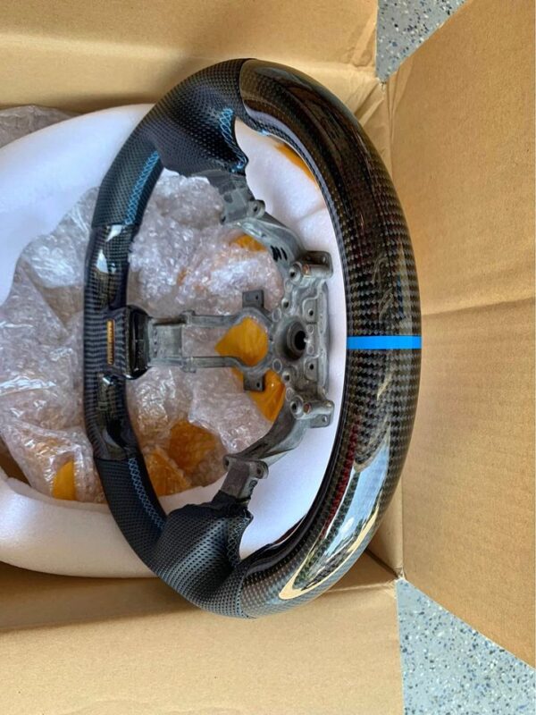 2009+ GTR Steering Wheel Nissan R35 Carbon Fiber Brand New - Image 4