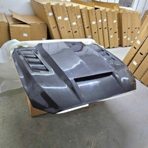 Ford Mustang Hood Real Carbon Fiber Terminator style