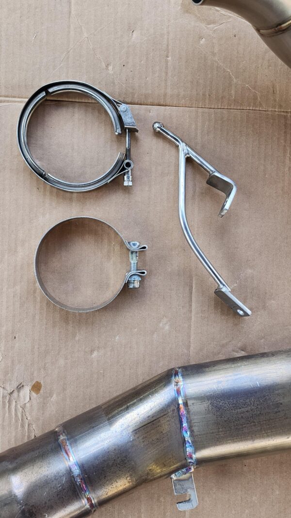 Toyota Supra Boostin Performance Heritage 4in Catback Exhaust / 4in Catless Downpipe - Image 3